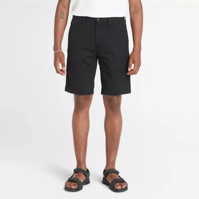 Timberland Men's Squam Lake Stretch Chino Shorts In Black