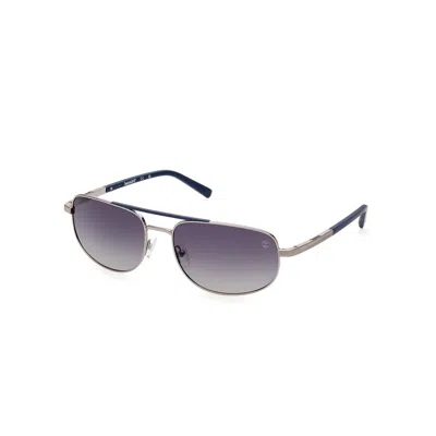 Timberland Men's Sunglasses  Tb9285-6108d  61 Mm Gbby2 In Metallic
