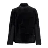 Timberland Men's Teddy Bear High Pile Fleece Jacket Black In Black