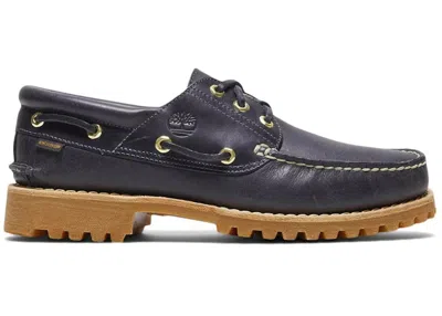Pre-owned Timberland Men's  3eye Classic Lug Aime Leon Dore Sneakers In Navy Blue
