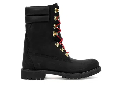 Pre-owned Timberland Men's  40 Below Super Boot Nubuck Sneakers In Black