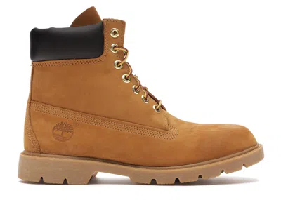 Pre-owned Timberland Men's  6" Basic Boot Wheat Sneakers In Wheat Nubuck