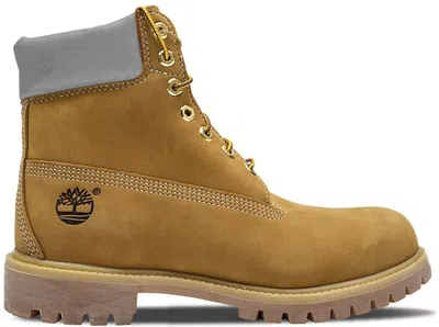 Pre-owned Timberland Men's  6" Boot Readymade Hypefest (2018) Sneakers In Wheat/reflective Silver