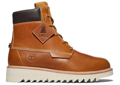 Pre-owned Timberland Men's  6 Inch Boot Nina Chanel Abney Sneakers In Rust
