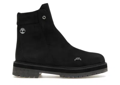 Pre-owned Timberland Men's  6 Inch Zip Boot Acoldwall Black Sneakers In Jet Black