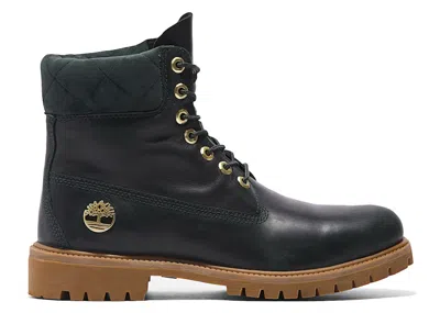Pre-owned Timberland Men's  6" Premium Boot Sneakers In Black/green