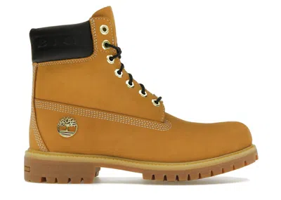 Pre-owned Timberland Men's  6" Premium Boot The Notorious B.i.g. Sneakers In Wheat