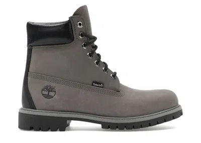Pre-owned Timberland Men's  6" Premium Waterproof Boot Sneakers In Dark Grey/black
