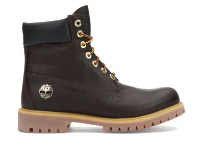 Pre-owned Timberland Men's  6" Premium Waterproof Boot Sneakers In Espresso