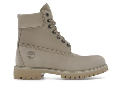 Pre-owned Timberland Men's  6" Premium Waterproof Boot Sneakers In Light Brown