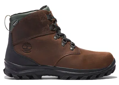Pre-owned Timberland Men's  Chillberg Waterproof Insulated Mid Boot Sneakers In Dark Brown