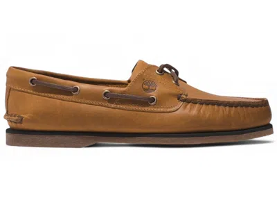 Pre-owned Timberland Men's  Classic Boat Shoe Sneakers In Brown