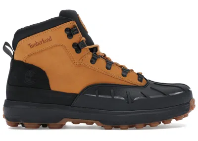 Pre-owned Timberland Men's  Converge Mid Boot Sneakers In Wheat