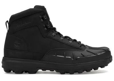 Pre-owned Timberland Men's  Converge Mid Boot Triple Sneakers In Black