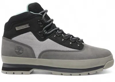 Pre-owned Timberland Men's  Euro Hiker Mid Sneakers In Medium Grey In Gray