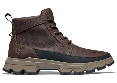 Pre-owned Timberland Men's  Originals Ultra Waterproof Chukka Boot Sneakers In Dark Brown