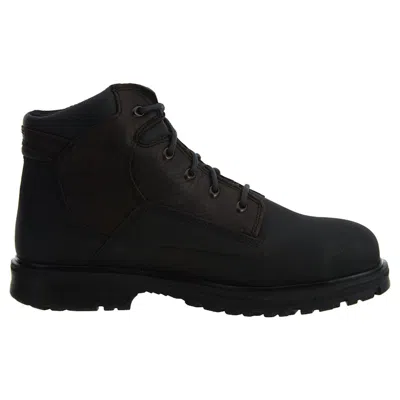 Pre-owned Timberland Men's  Powerwelt 6" Boot Sneakers In Brown
