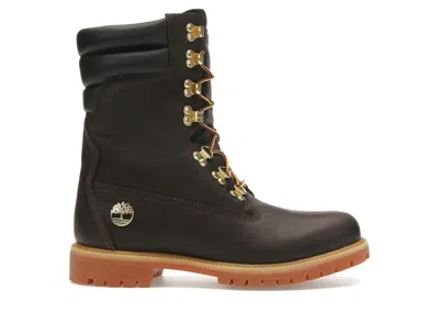 Pre-owned Timberland Men's  Premium Waterproof Super Boot Sneakers In Espresso