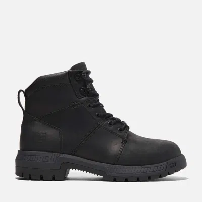 Timberland Men's  Pro Montauk 6" Steel Toe Work Boot In Black