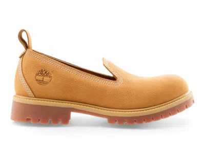 Pre-owned Timberland Men's  Slip On Loafer X Telfar Sneakers In Wheat In Sand