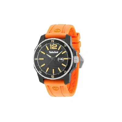 Timberland Men's Watch  15042jpbs-02p Gbby2 In Orange