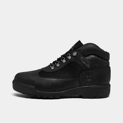 Timberland Men's Waterproof Field Boots In Black