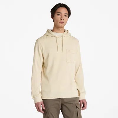 Timberland Men's Wharf River Waffle Hoodie In Neutral