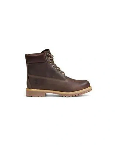 Pre-owned Timberland Mens 6 Inch Premium Waterproof Boot Wheat - Boots - Brown -size