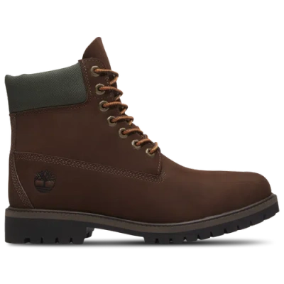 Timberland Mens 6" Premium Heritage Boots In Brown