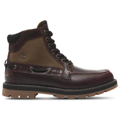 Timberland Mens Britton Road Moc-toe Boot In Brown