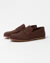 Timberland Mens Classic Slip-on Boat Shoes In Brown