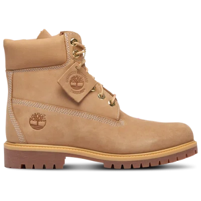 Timberland Mens  6 Inch Premium Waterproof Boots In Brown