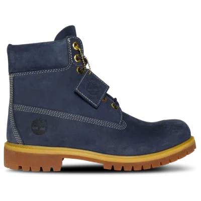 Timberland Mens  6" Premium Waterproof Boots In Black