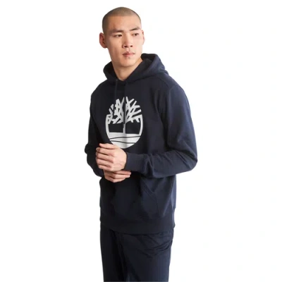 TIMBERLAND MENS TIMBERLAND CORE TREE LOGO PULLOVER HOODIE