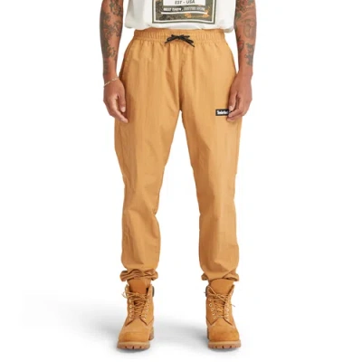 Timberland Mens  Dwr Nylon Joggers In Medium Brown