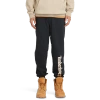 Timberland Men's Linear Logo Sweatpants In Black