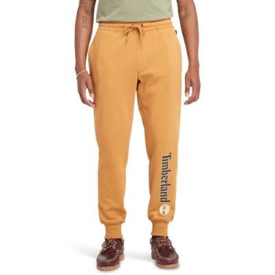 Timberland Mens  Kennebec River Brushed Back Sweatpant In Wheat