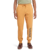 Timberland Men's Linear Logo Sweatpants In Wheat
