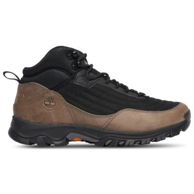 Timberland Mens  Mt. Maddsen Mid Waterproof In Black Mesh/grey