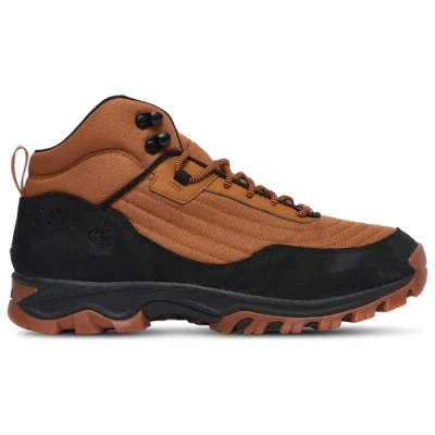 Timberland Mens  Mt. Maddsen Mid Waterproof In Wheat/black