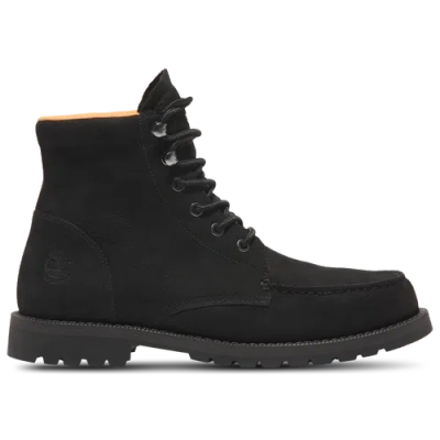 Timberland Mens  Redwood Moc Toe In Black Nubuck