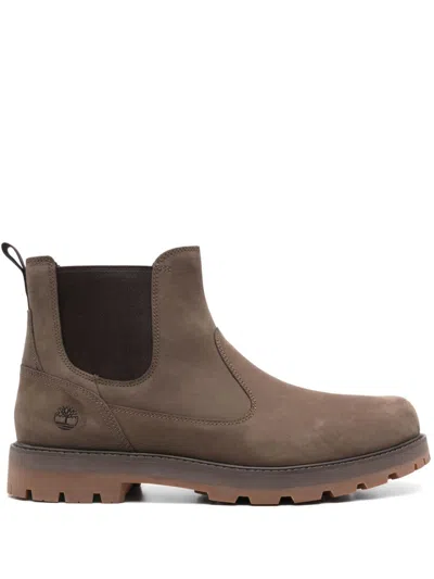 Timberland Mid Britton Road Chelsea Boots In Brown