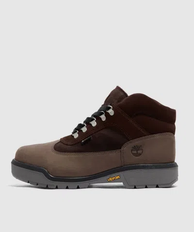 Timberland Mid Lace Waterproof Boot In Dark Brown Nubuck
