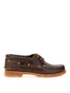 Timberland Authentic Boat Moccasin In Brown