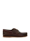 Timberland Leather Boat Shoe In Brown