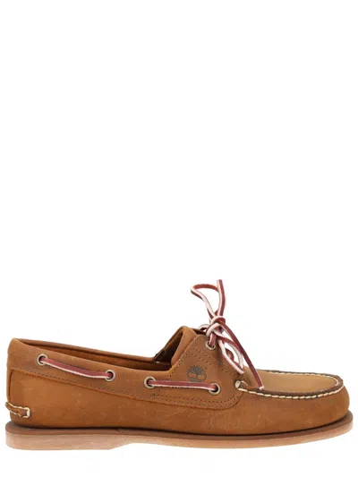 Timberland Moccasin Classic Boat In Brown