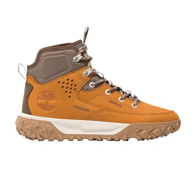 Pre-owned Timberland Motion 6 Mid Lace-up 'wheat' | Tan | Men's Size 10 In Brown