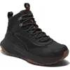 Timberland Motion Access Waterproof Sneaker In Black Leather