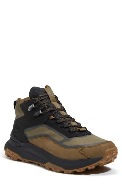 Timberland Motion Access Waterproof Sneaker In Olive Ripstop