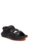 Timberland Motion Dune Sandal In Black Webbing